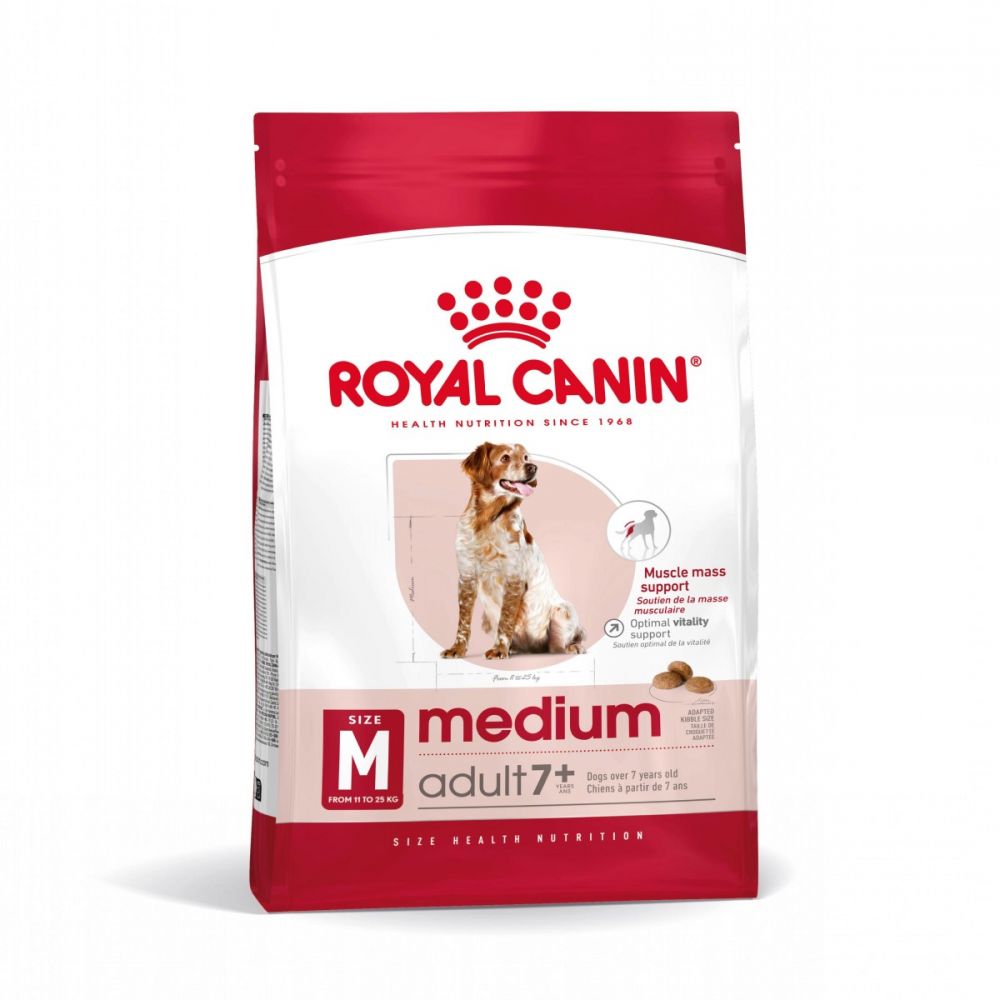 Royal Canin Razas medianas - Perro adulto 7 Years & older – 4.0 Kg