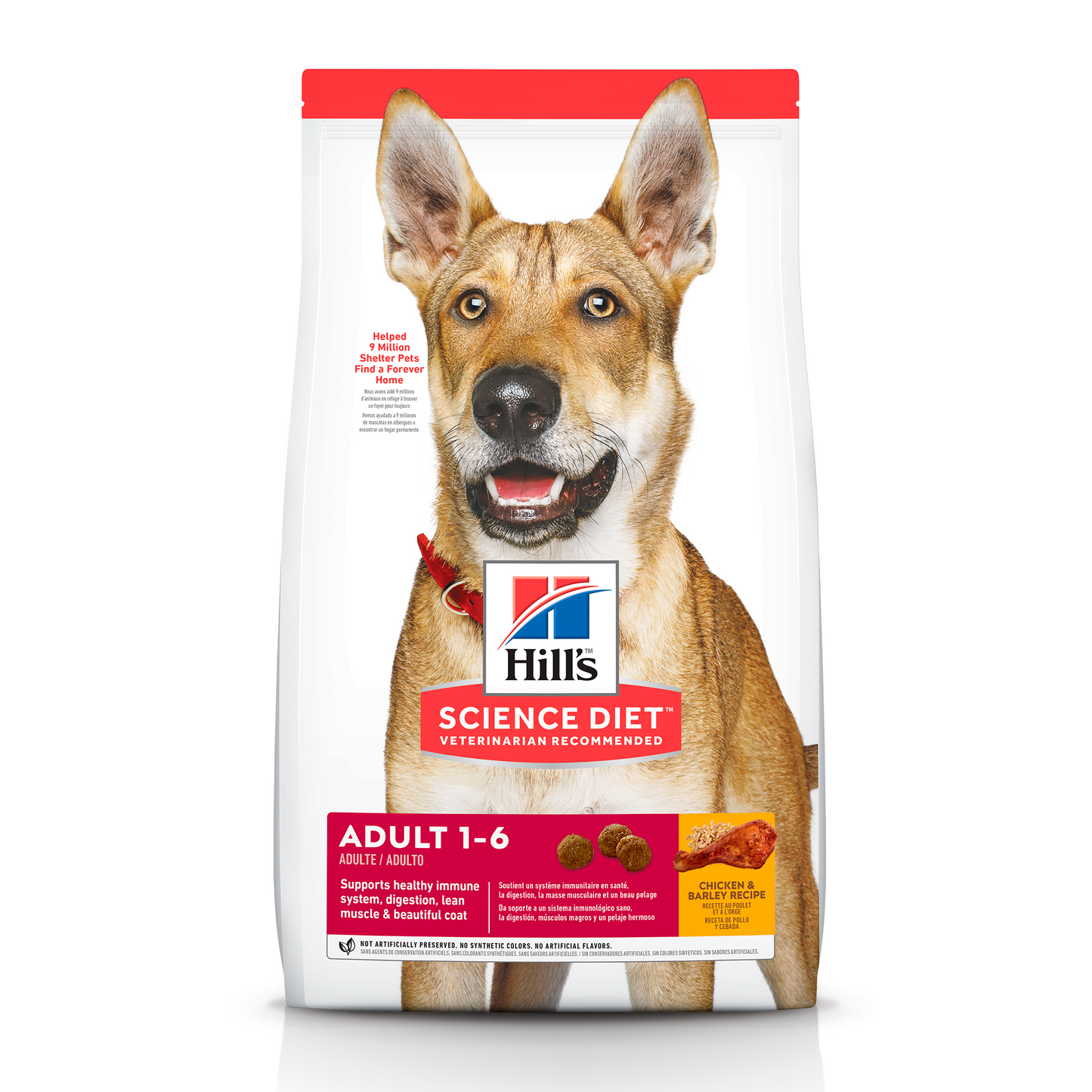 Hill's Science diet Perro adulto 1-6 años - Chicken & barley recipe - 6.6 Lb