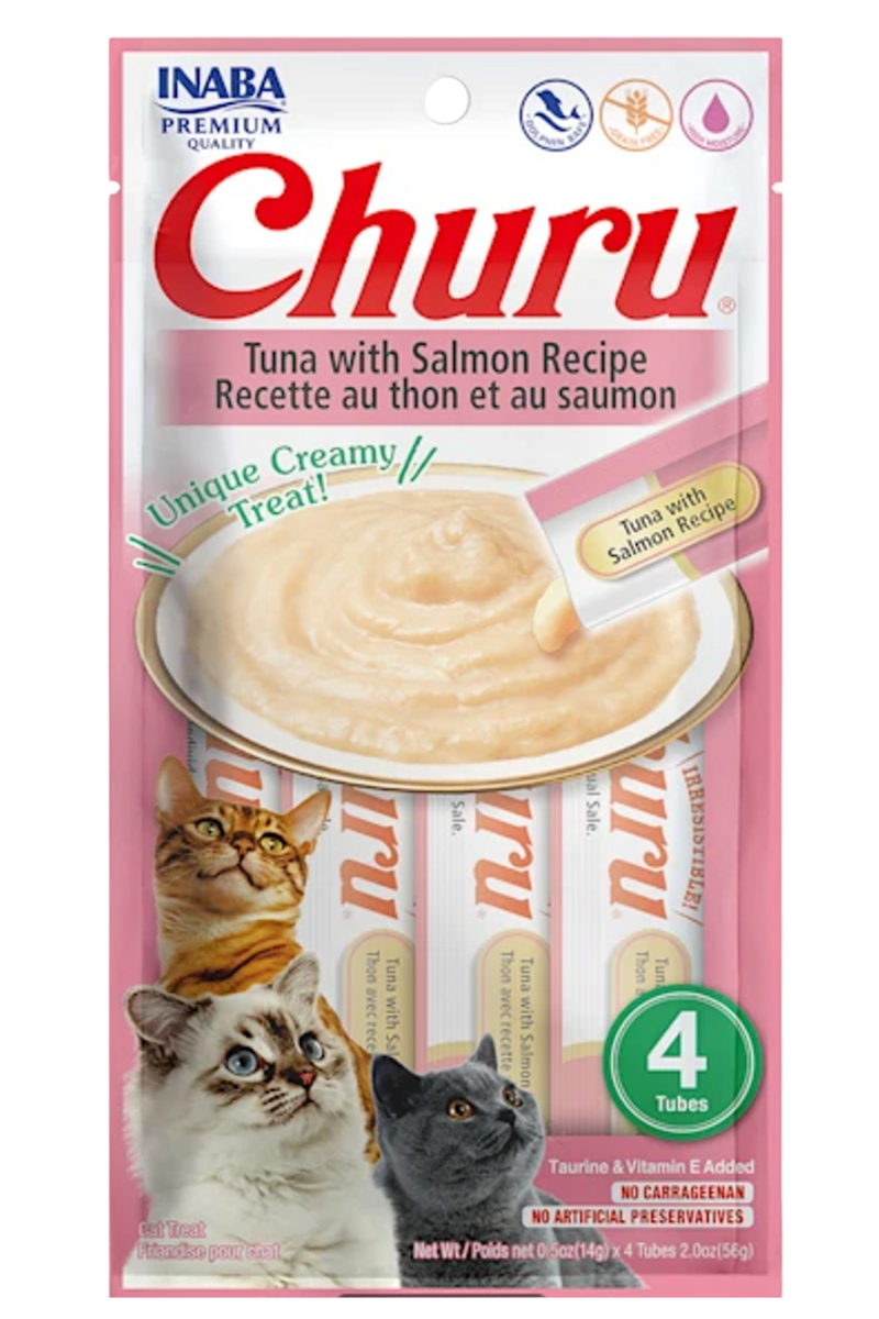 CHURU TUNA WITH SALMON 4 tubos 56GR