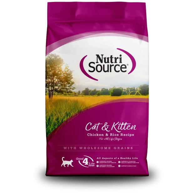 Nutri Source – Cat & kitten – 4.0 Lbs