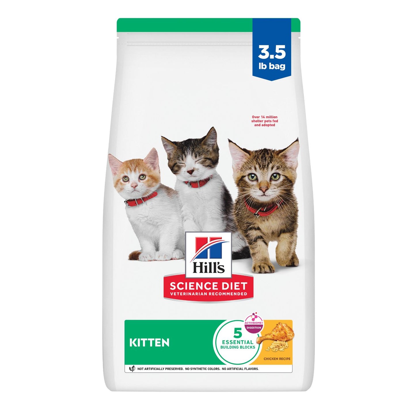 Hill's Science diet Kitten - Chicken recipe - 3.5 Lb