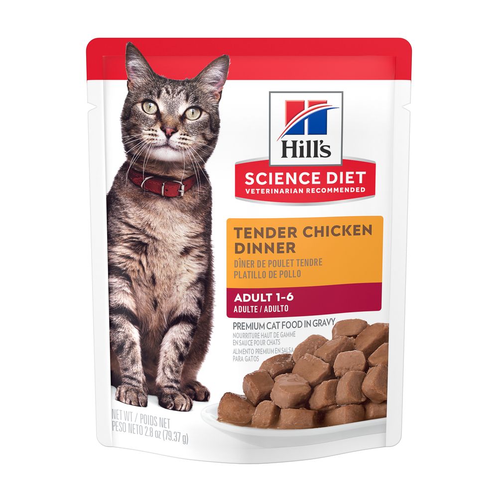 Hill's Science diet Gato Adulto - Tender Chicken Dinner - 2.8Oz