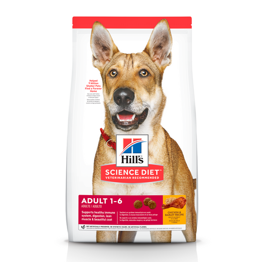 Hill's Science diet Perro adulto 1-6 años - Chicken & barley recipe - 6.6 Lb