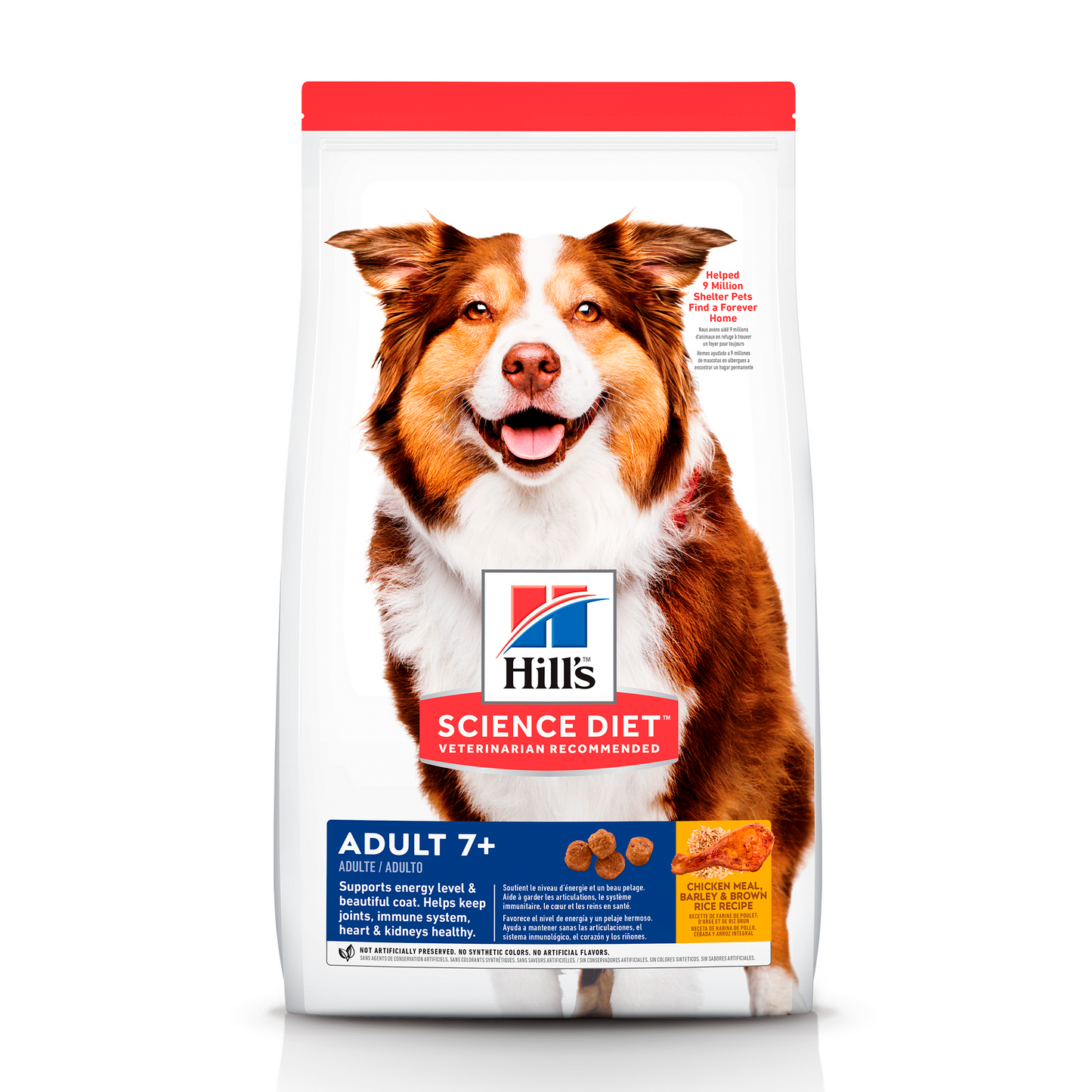 Hill's Science diet Perro adulto Adult +7 - Chicken meal barley & rice recipe - 16 Lb