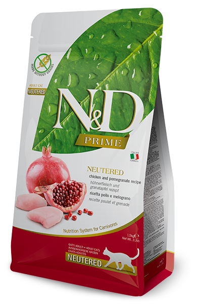 N&D Prime Pollo y granda  - Gato adulto - 1.5 Kg