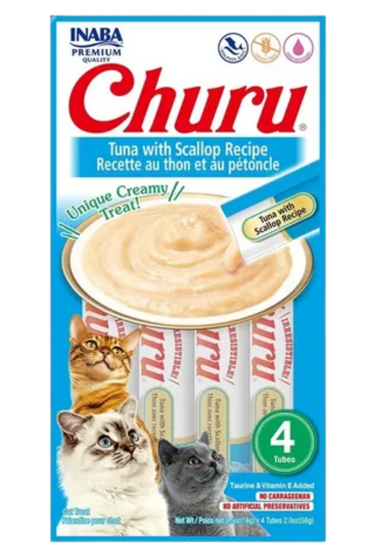 CHURU TUNA RECIPE 4 tubos 56GR