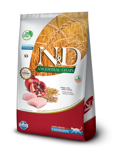 N&D Farmina Ancestral Grain – Gato adulto – 1.5 Kg