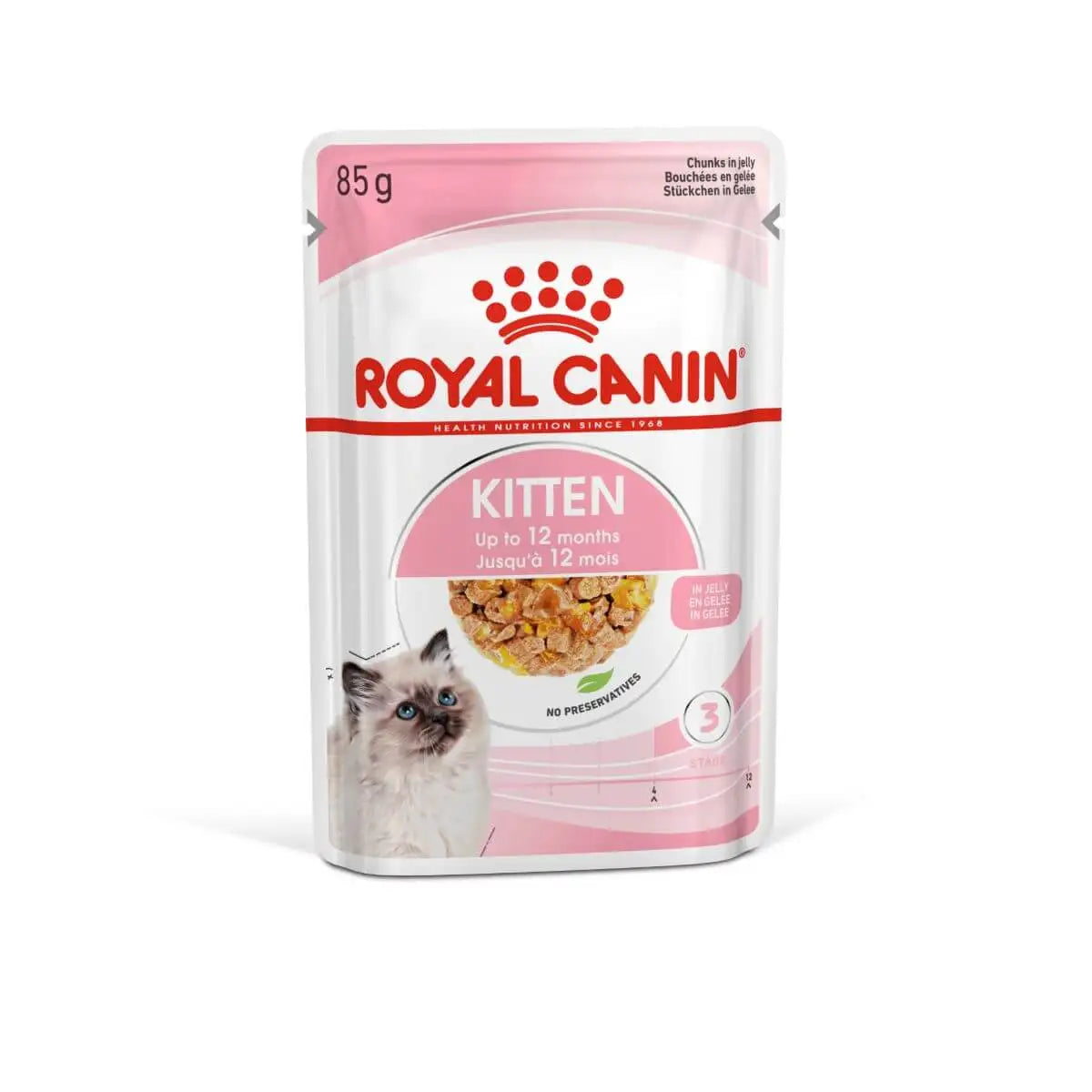 Royal Canin –  Kitten  12 meses de edad – 85 gr