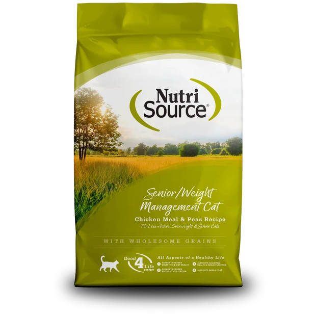 Nutri Source - senior weight management - gato adulto - 4 Lb