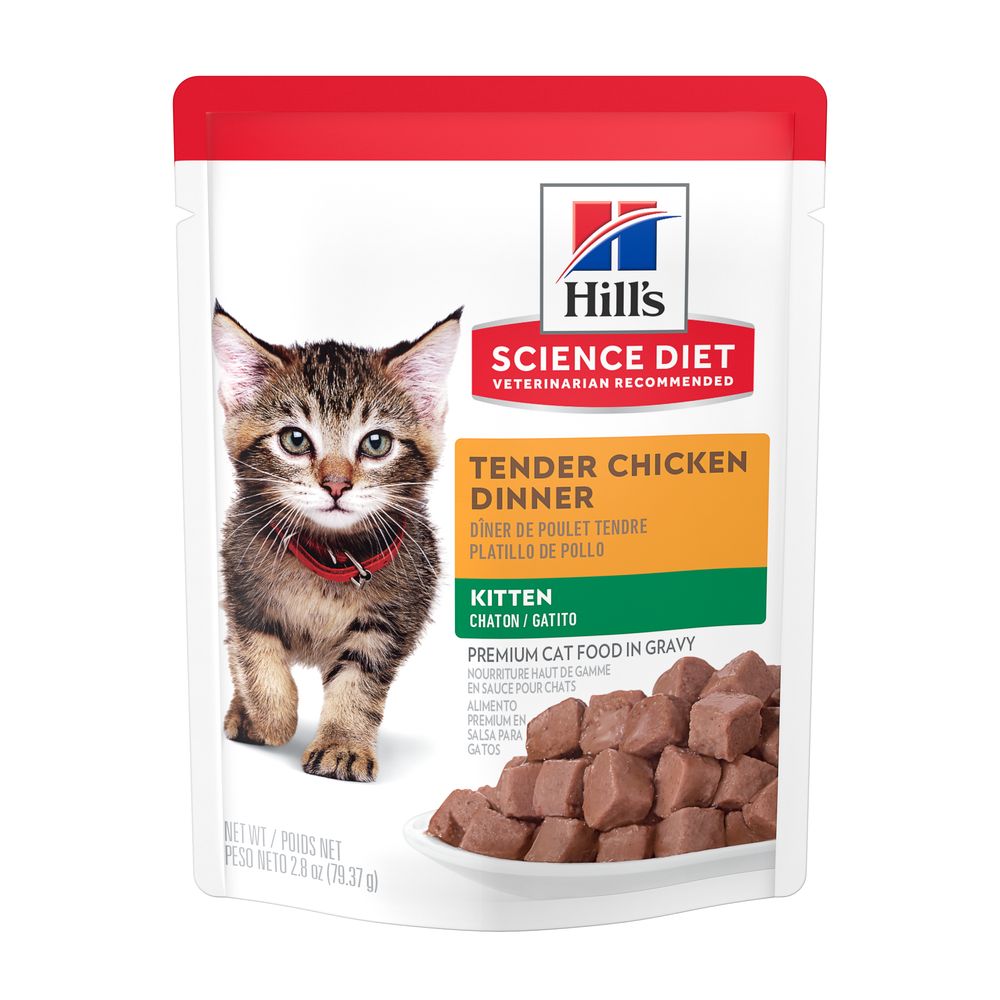 Hill's Science diet Kitten - Tender Chicken Dinner - 2.8Oz