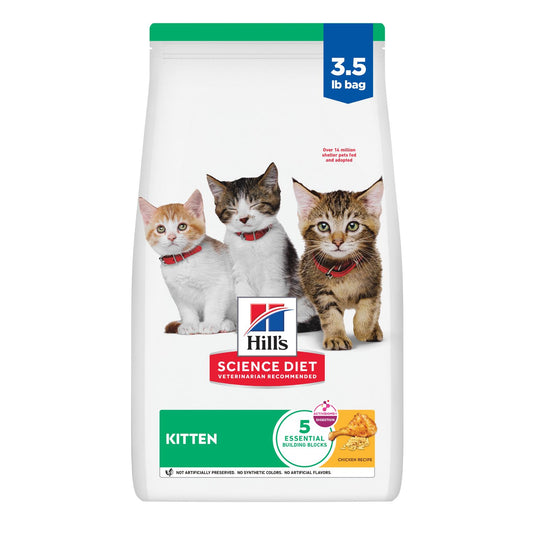 Hill's Science diet Kitten - Chicken recipe - 3.5 Lb