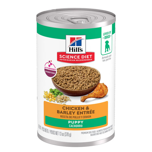 Hill's Science diet Puppy - Chicken & Barley Entrée - 370g